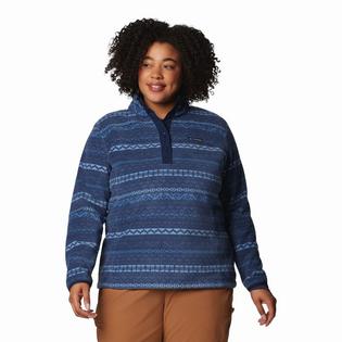 Columbia Women's Benton Springs&#153; Printed Half-Snap Top (Plus Size)