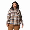 Chemise en flanelle Calico Basin pour femmes  grande taille 
