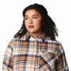 Chemise en flanelle Calico Basin pour femmes  grande taille 