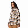 Women s Calico Basin  153  Flannel Long Sleeve Shirt