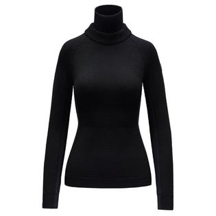 Moncler Grenoble Women's Wool Fleece Turtleneck Sweater