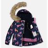 Habit de neige deux pi ces   motifs Unicorns pour enfants  2-6 