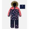Kids   2-6  Printed Unicorns One-Piece Snowsuit