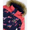 Kids   2-6  Printed Unicorns One-Piece Snowsuit