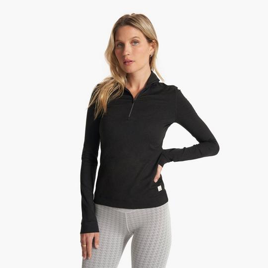 Vuori Women s Halo Essential Half-Zip Top