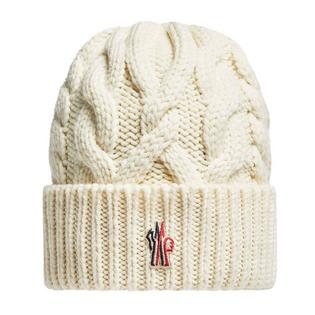 Moncler Grenoble Women's Cable Knit Wool Beanie