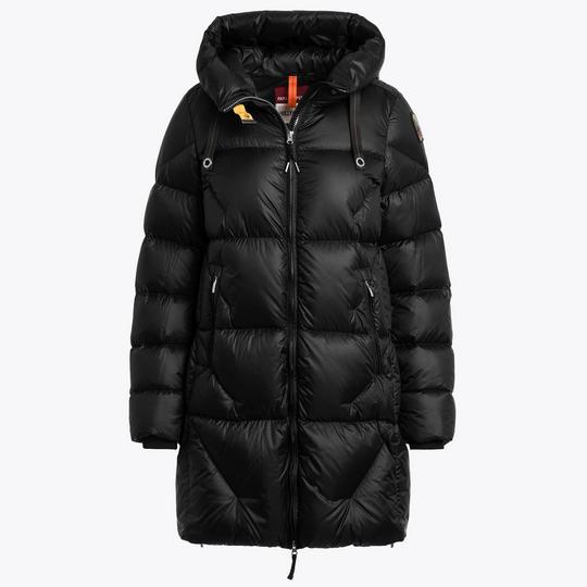 PARAJUMPERS｜DOWN JACKETS (JANET (24FW-PWPUHY33-775)) JANET - HOODED DOWN JACKET ROCK | Parajumpers®