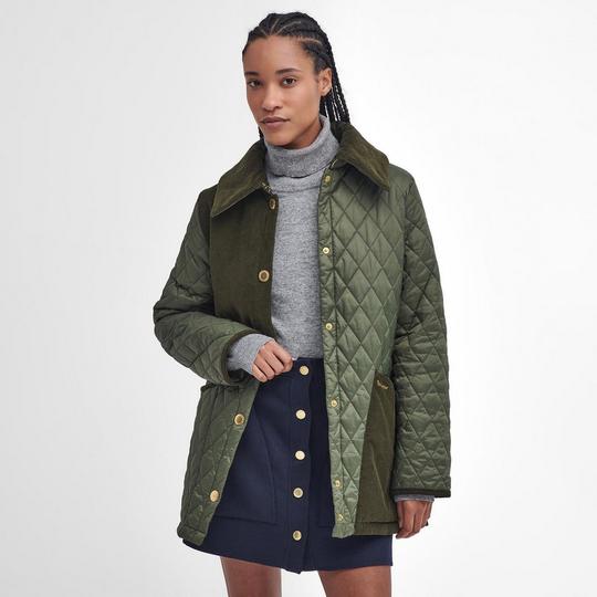 Barbour long coat womens online