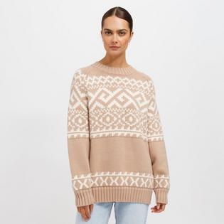 Brunette The Label Women's Fair Isle Knit Sweater
