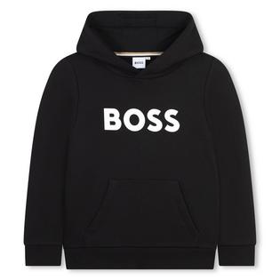 BOSS Junior Boys' [8-16] Logo Pullover Hoodie