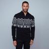 Men s Fair Isle Quarter-Zip Sweater