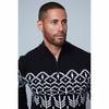 Men s Fair Isle Quarter-Zip Sweater