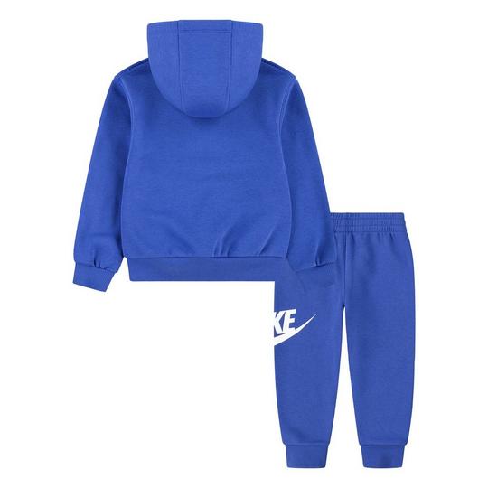 Nike Boys NSW Club Fleece Set Boys Toddler Game Royal White Size 2T