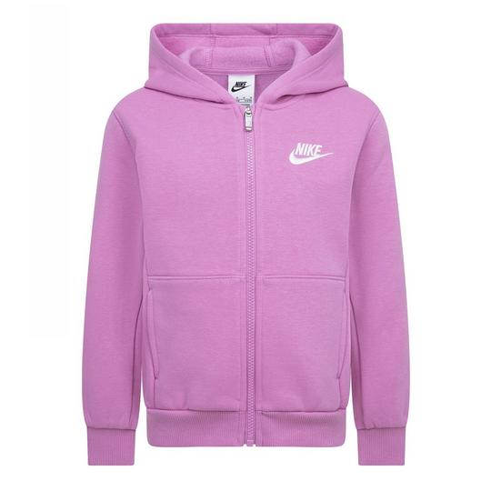 Kids 4 6X Club Fleece Full Zip Hoodie Jogger Two Piece Set Nike Sporting Life Online