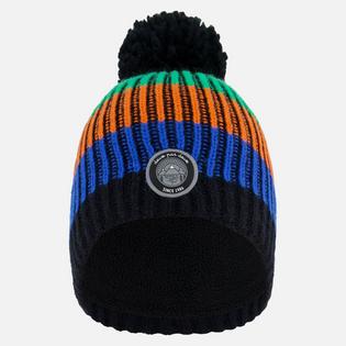 Deux Par Deux Tuque en tricot multicolore avec pompon pour enfants [2-8]