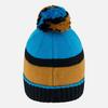 Kids   2-8  Pompom Colourblock Knit Hat