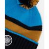 Kids   2-8  Pompom Colourblock Knit Hat