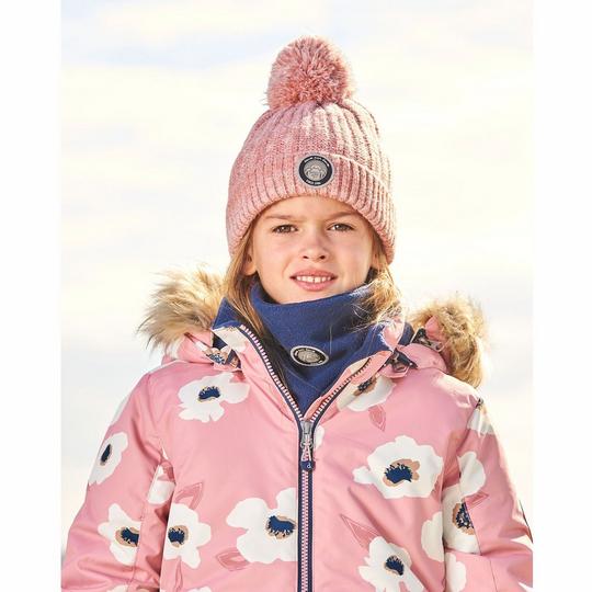 Kids' [2-8] Pompom Light Knit Hat | Deux Par Deux | Sporting Life