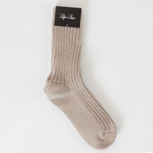 Lyla + Luxe Women's Cotton Cashmere Sock