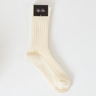 Lyla + Luxe Women's Cotton Cashmere Sock