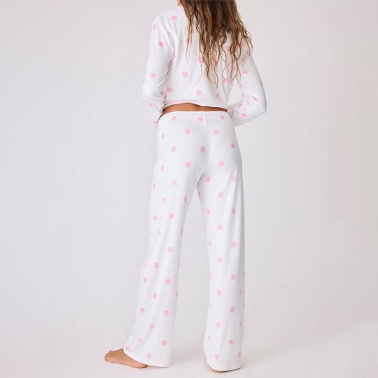 P.J. Salvage Susan G. Komen Choose Happy PJ Set XS IVORY