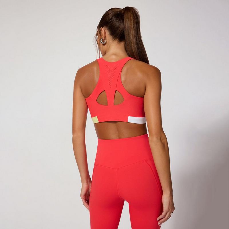 MPG Soutien-gorge de sport &agrave; soutien moyen Explore Peached pour femmes