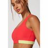 Women s Explore Peached Medium Support Sports Bra