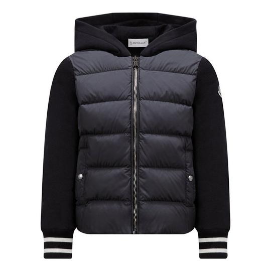 Moncler Junior Boys   8-14  Padded Zip-Up Hoodie