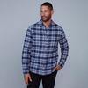 Chemise en flanelle   carreaux pour hommes