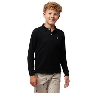 Psycho Bunny Junior Boys' [7-20] Classic Long Sleeve Polo