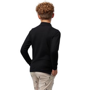 Psycho Bunny Polo classique &agrave; manches longues pour juniors [7-20]