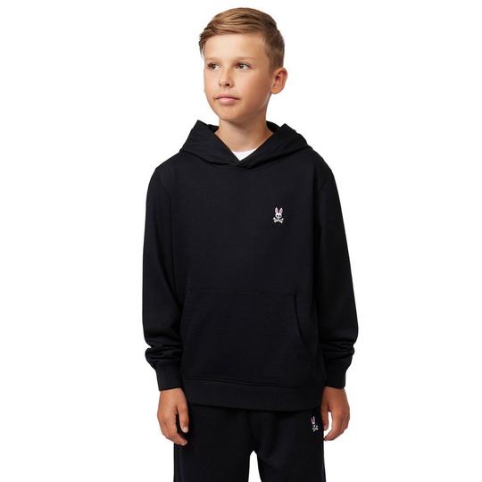 Psycho Bunny Junior Boys   7-20  Classic French Terry Pullover Hoodie