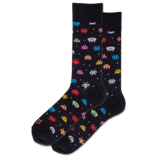 Hot Sox Chaussettes Alien Robots pour hommes