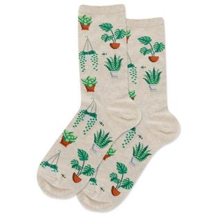 Women's Potted Plants Sock