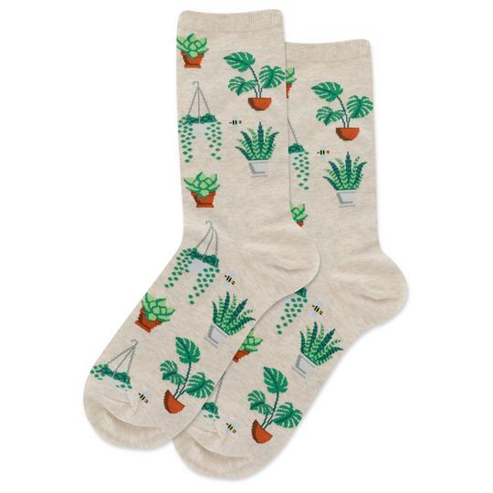 Hot Sox Chaussettes Potted Plants pour femmes