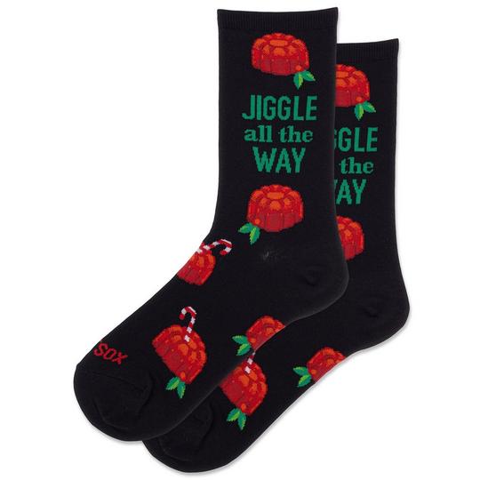 Hot Sox Chaussettes Jiggle All The Way pour femmes