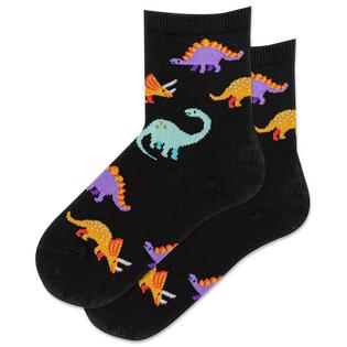 Hot Sox Juniors' Dinosaur Crew Sock