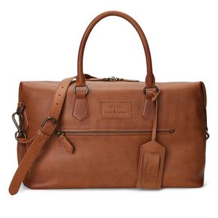 Polo Ralph Lauren Pebbled Leather Duffel Bag