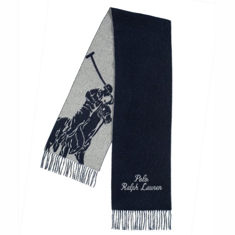 Polo Ralph Lauren Unisex Big Pony Wool-Blend Scarf