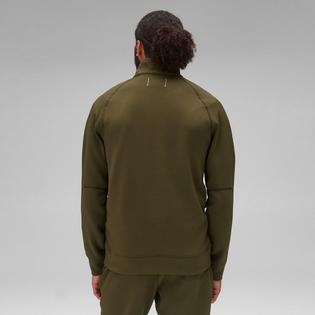 Reigning Champ Chandail à glissière 1/4 Rally en double tricot pour hommes