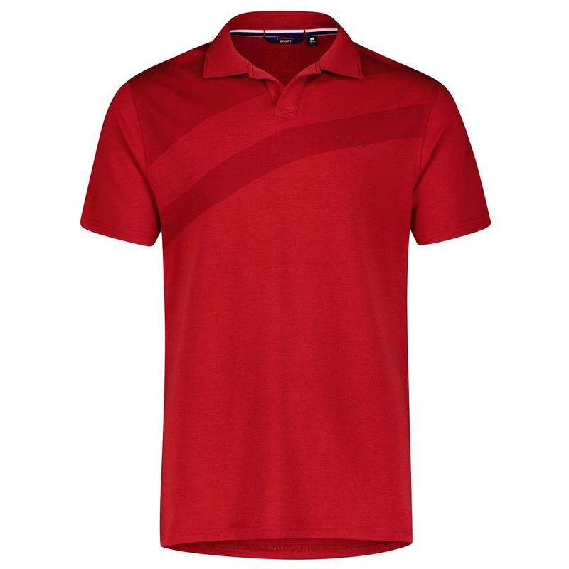 Ben Sherman Polo &agrave; col ouvert en micro-&eacute;ponge pour hommes