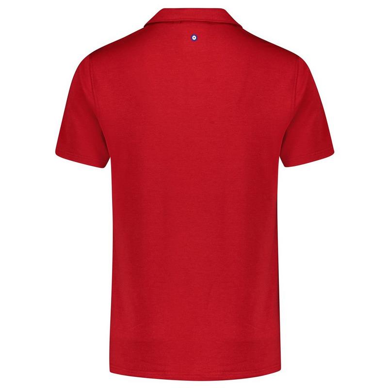 Ben Sherman Polo &agrave; col ouvert en micro-&eacute;ponge pour hommes