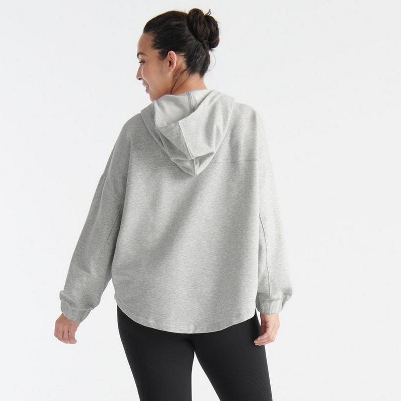 Knix Chandail &agrave; capuchon surdimensionn&eacute; en molleton Good to Go pour femmes