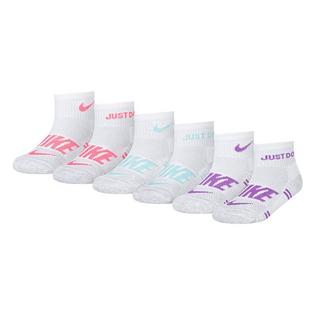  Kids' Block Cushioned Ankle Sock (6 Pack)