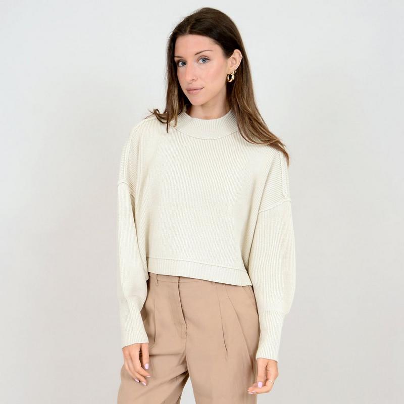 Oak & Ivy Chandail en tricot &agrave; coupe d&eacute;contract&eacute;e pour femmes