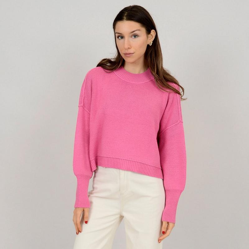 Oak & Ivy Chandail en tricot &agrave; coupe d&eacute;contract&eacute;e pour femmes