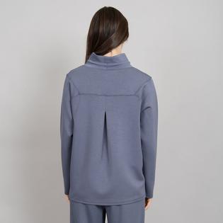 Oak & Ivy Chandail &agrave; col montant en tricot doux pour femmes