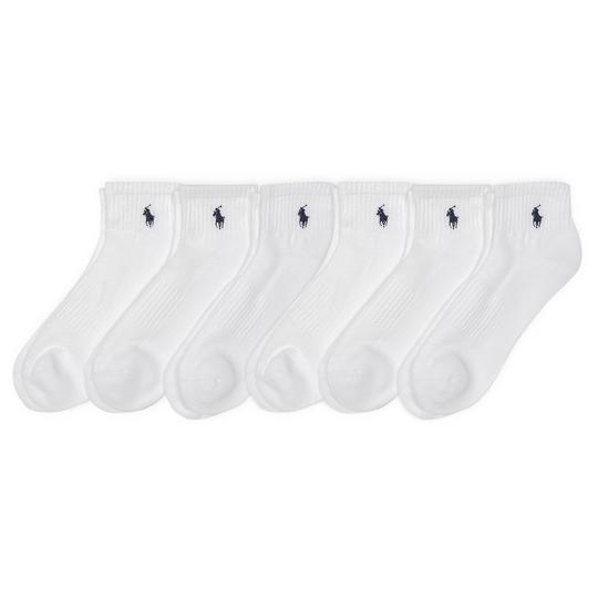 Polo Ralph Lauren Chaussettes de chevilles hautes pour femmes  paquet de 6 