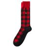 Men s Buffalo Check Wool-Blend Boot Sock