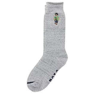 Polo Ralph Lauren Chaussettes chin&eacute;es en m&eacute;lange de coton Polo Bear pour hommes